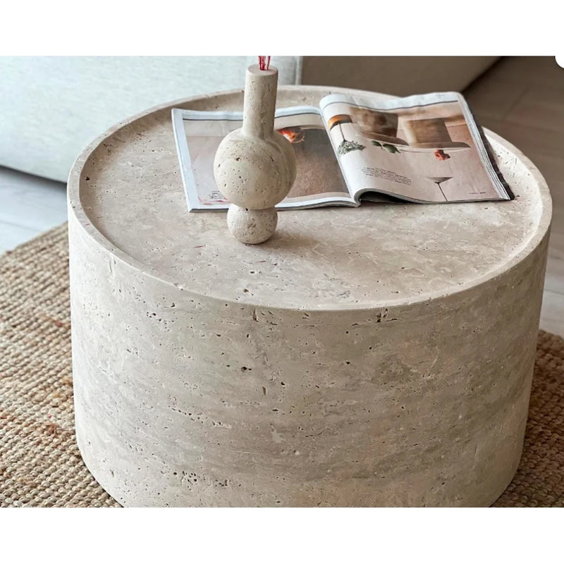 Eleana Travertine Coffee Table