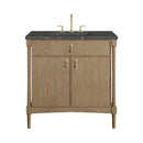 James Martin Kinnsden 36" Single Bathroom Vanity, Weathered Oak
