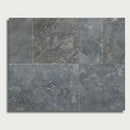 Sky Blue Tumbled French Pattern Marble Pavers French Pattern