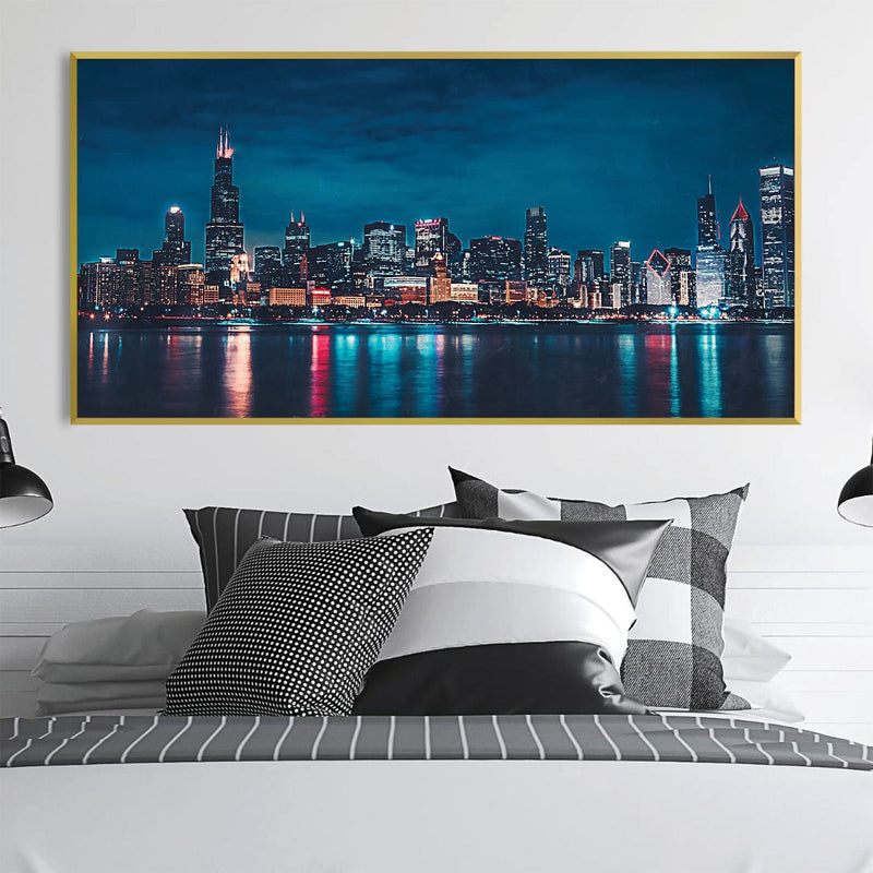 Skyline Nights Canvas