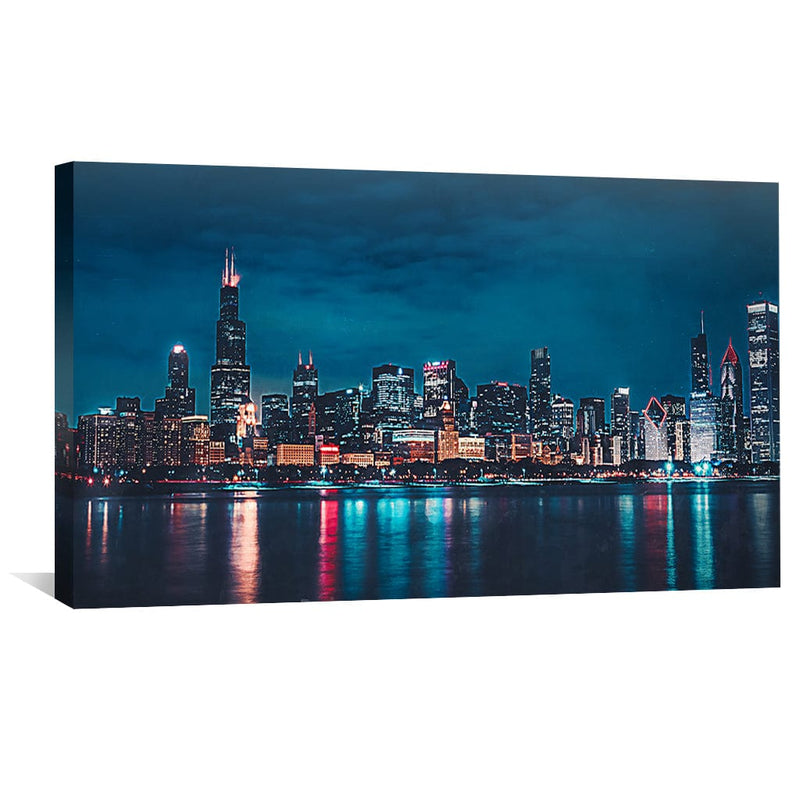 Skyline Nights Canvas