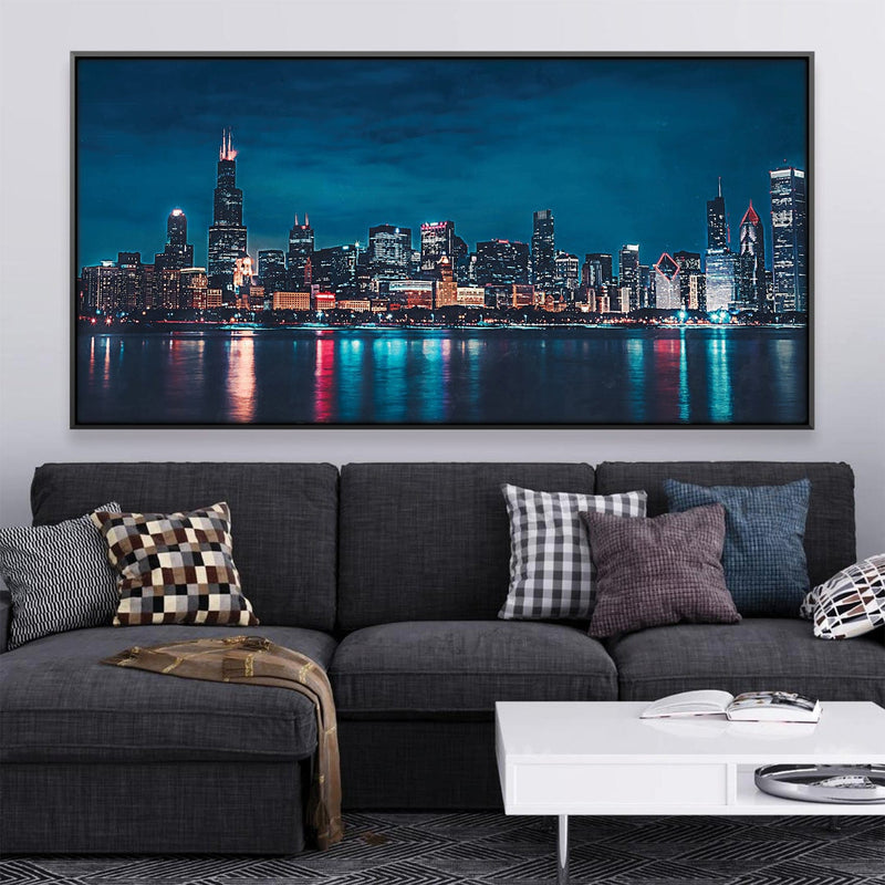 Skyline Nights Canvas