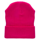12 Inch Solid Long Beanie Made in USA