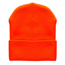 12 Inch Solid Long Beanie Made in USA