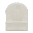 12 Inch Solid Long Beanie Made in USA