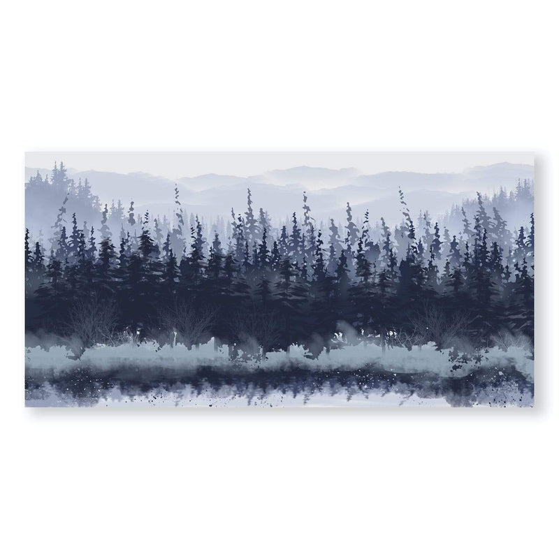 Slated Forest Canvas - Single Panel