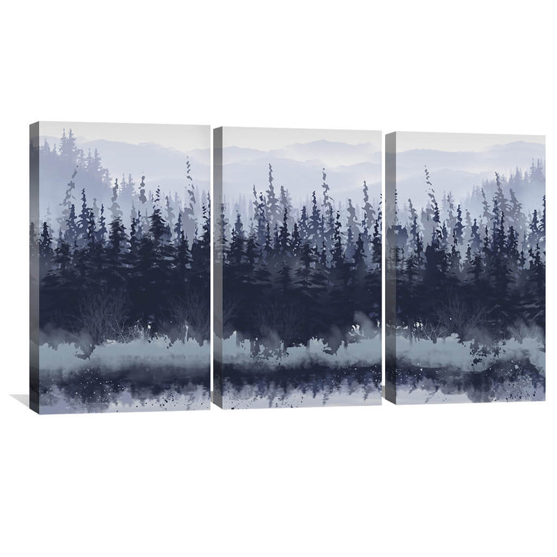 Slated Forest Canvas