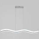 GobekUsa Sleek Acrylic LED Pendant Light Fixture - Island Lighting for Chic Dining Ambiance