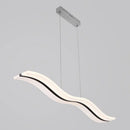 GobekUsa Sleek Acrylic LED Pendant Light Fixture - Island Lighting for Chic Dining Ambiance