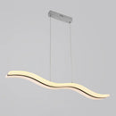 GobekUsa Sleek Acrylic LED Pendant Light Fixture - Island Lighting for Chic Dining Ambiance