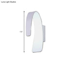 GobekUsa Sleek Aluminum LED Wall Sconce for Cozy Living Rooms - Warm/White Light