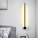 GobekUsa Sleek Black Iron Wall Light Fixture - Needle Sword Design - 23.5/31.5 Inches High - LED Sconce for Lounge