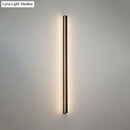 GobekUsa Sleek Black LED Wall Sconce for Hallways - Linear Flush Mount Design