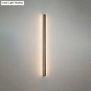 GobekUsa Sleek Black LED Wall Sconce for Hallways - Linear Flush Mount Design