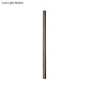GobekUsa Sleek Black LED Wall Sconce for Hallways - Linear Flush Mount Design
