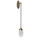 GobekUsa Crystal LED Wall Light: Elegant Copper Lighting for Bedroom, Living Room, Staircase