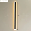 GobekUsa Sleek Elliptical Acrylic Wall Sconce with LED Lighting for Aisle