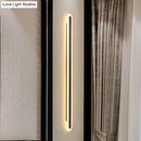 GobekUsa Sleek Elliptical Acrylic Wall Sconce with LED Lighting for Aisle