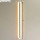 GobekUsa Sleek Elliptical Acrylic Wall Sconce with LED Lighting for Aisle