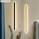 GobekUsa Sleek Elliptical Acrylic Wall Sconce with LED Lighting for Aisle