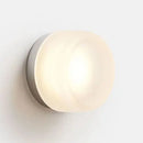 GobekUsa Glass Round Wall Sconce Light for Indoor Outdoor Living Bathroom Porch Decoration