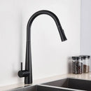 GobekUsa Gold Swivel Kitchen Faucet with Pull Down Sprayer