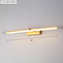 GobekUsa Sleek Gold Vanity Light Fixture – Modern Metal LED Bath Lighting for Bathroom