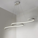 GobekUsa Sleek LED Island Pendant Light Fixture for Restaurants - Simplicity Metal Design
