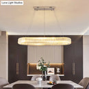 GobekUsa Sleek LED Suspension Lamp with Optical K9 Crystal - Perfect for Restaurants and Islands