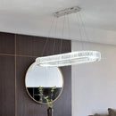 GobekUsa Sleek LED Suspension Lamp with Optical K9 Crystal - Perfect for Restaurants and Islands