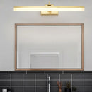 GobekUsa Sleek LED Vanity Lighting with Yellow Acrylic Shade - Wall Mounted Bathroom Lamp, 9.5"/16" W