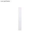 GobekUsa Sleek LED Wall Lighting: Aluminum Shade Black/White Finish Sconce for Bedroom