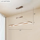 GobekUsa Sleek Metal Island Ceiling LED Pendant Light for Dining Room - Simplicity and Style