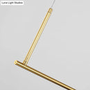 GobekUsa Sleek Metal Island Pendant - Elegant Glass Ceiling Light for Dining Table