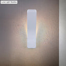 GobekUsa Sleek Metallic Bend Wall Mounted LED Wall Lamp for Corridor with Warm/White Lighting