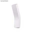 GobekUsa Sleek Metallic Bend Wall Mounted LED Wall Lamp for Corridor with Warm/White Lighting