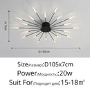 GobekUsa Sleek Nordic LED Chandelier for Modern Home