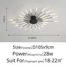 GobekUsa Sleek Nordic LED Chandelier for Modern Home