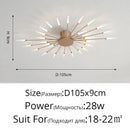 GobekUsa Sleek Nordic LED Chandelier for Modern Home