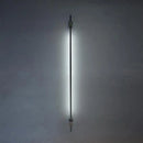 GobekUsa Sleek Pole Shaped LED Wall Light for Living Room - Minimalist Metallic Wall Mounted Lighting