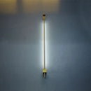 GobekUsa Sleek Pole Shaped LED Wall Light for Living Room - Minimalist Metallic Wall Mounted Lighting
