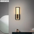GobekUsa Sleek Rectangle LED Wall Sconce – Minimalist Metal Foyer Mount Light
