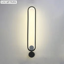 GobekUsa Sleek Rotatable Black LED Wall Mounted Sconce Light with Simplicity Design