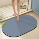 GobekUsa Diatom Ooze Bath Rug: Super Absorbent Non-slip Mat for Bathroom & Toilets by Decorbites