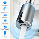 GobekUsa Intelligent Faucet Sensor Mixer for Bathroom Kitchen - Water-Saving Red Light Adapter