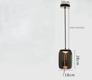 GobekUsa Glass LED Chandeliers for Living Room Bedroom Kitchen Pendant Lamp