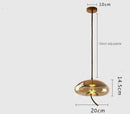 GobekUsa Glass LED Chandeliers for Living Room Bedroom Kitchen Pendant Lamp