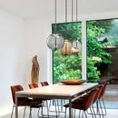 GobekUsa Glass LED Chandeliers for Living Room Bedroom Kitchen Pendant Lamp