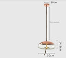 GobekUsa Glass LED Chandeliers for Living Room Bedroom Kitchen Pendant Lamp