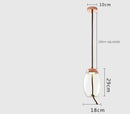 GobekUsa Glass LED Chandeliers for Living Room Bedroom Kitchen Pendant Lamp
